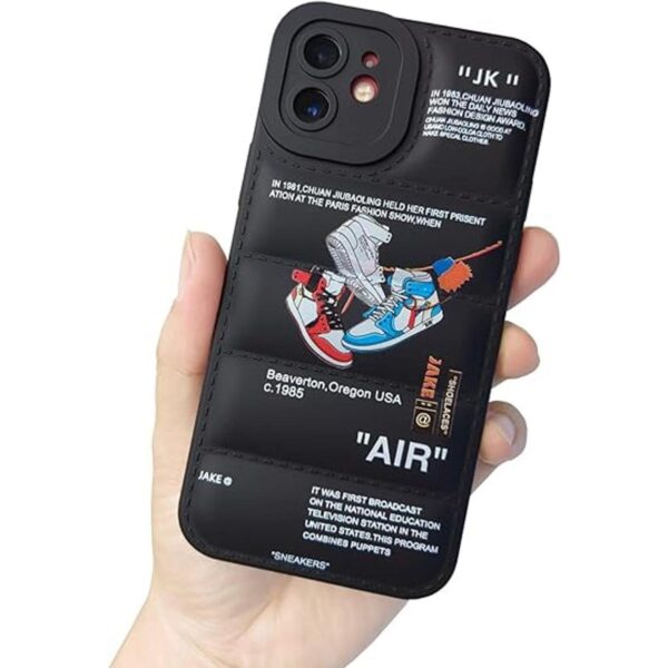Ins Off Funda acolchada para teléfono compatible con_1