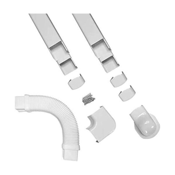 AHUIJ Mini Split AC Decorative Tubing Cover Kit7 Ft Line_1