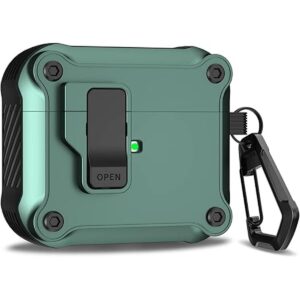 RFUNGUANGO Funda para Airpods de 3 generación con clip de_1