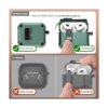 RFUNGUANGO Funda para Airpods de 3 generación con clip de_2