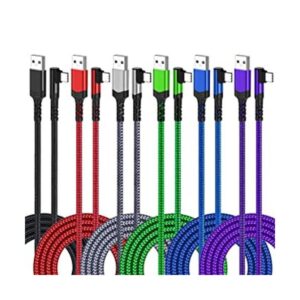 Agtray Paquete de 6 cables USB C de 10 pies de largo de 90_1
