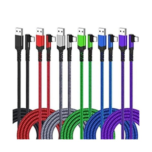 Agtray Paquete de 6 cables USB C de 10 pies de largo de 90_1