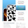GULTMEE 3 en 1 Funda diseñada para iPhone 13 con_2