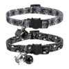 BoomBone Juego de 2 collares de gato de Halloween collar