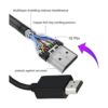 SaiTech IT Paquete de 10 cables de extensión HDMI macho a_4