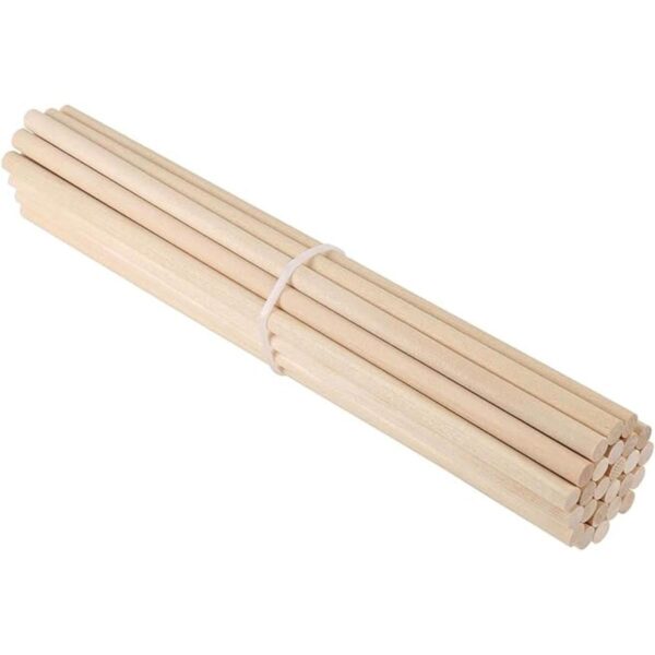 Craftiff Varillas de madera de 38 pulgadas x 12 pulgadas