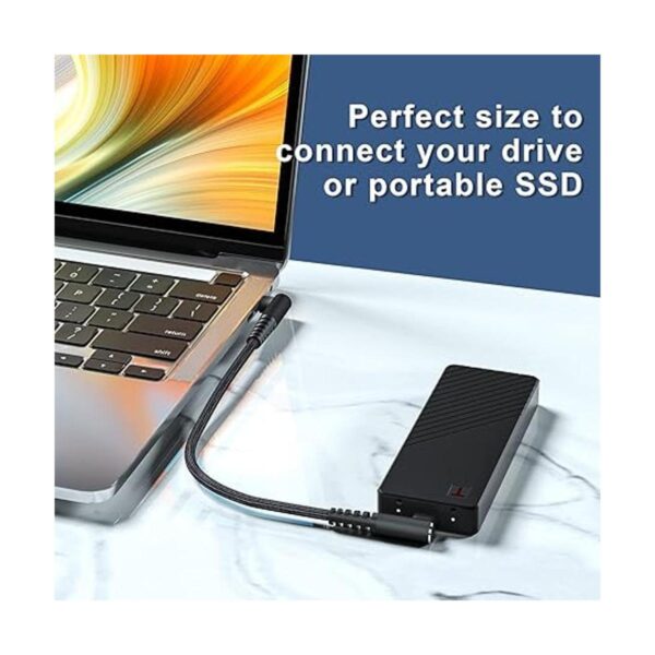 Cable USB C a USB C de 100 W 1 pie paquete de 3 cables_6