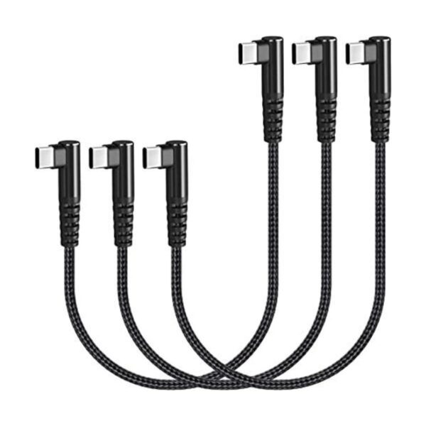 Cable USB C a USB C de 100 W 1 pie paquete de 3 cables_1
