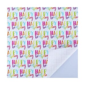 Papel de regalo de feliz cumpleaños para niños niñas_1
