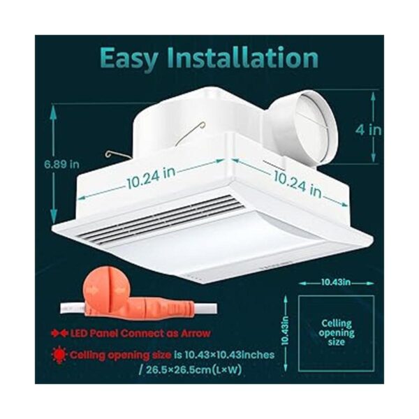 FASDUNT Ventilador de escape de baño ultra silencioso con_2