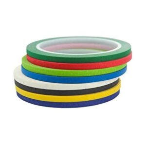 Cinta adhesiva de papel de colores para pintar dibujar y_1