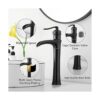 GGStudy Grifo de baño de bronce aceitado con una sola_5