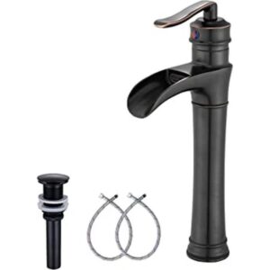 GGStudy Grifo de baño de bronce aceitado con una sola_1