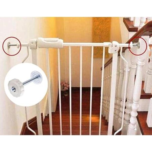 Paquete de 4 barras de husillo roscadas para puertas de