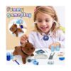 UMU Kit médico para niños juego de simulación de madera_4