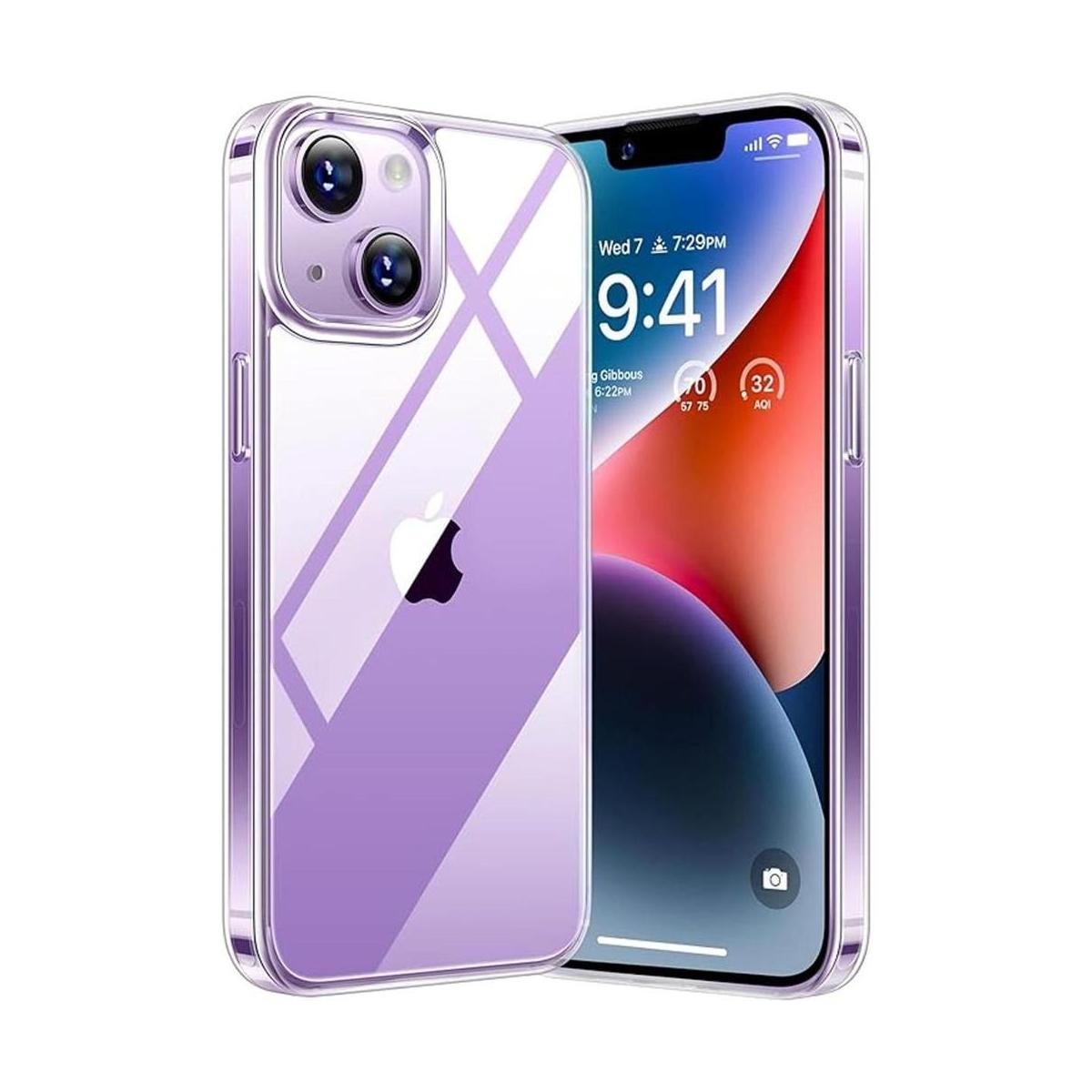 TORRAS Diamond Clear Funda diseñada para iPhone 14 nunca