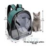 BAGLHER Mochila transportadora para gatos con burbujas