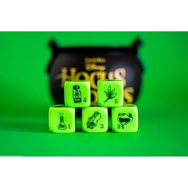 YAHTZEE Disney Hocus Pocus Taza coleccionable de dados_5