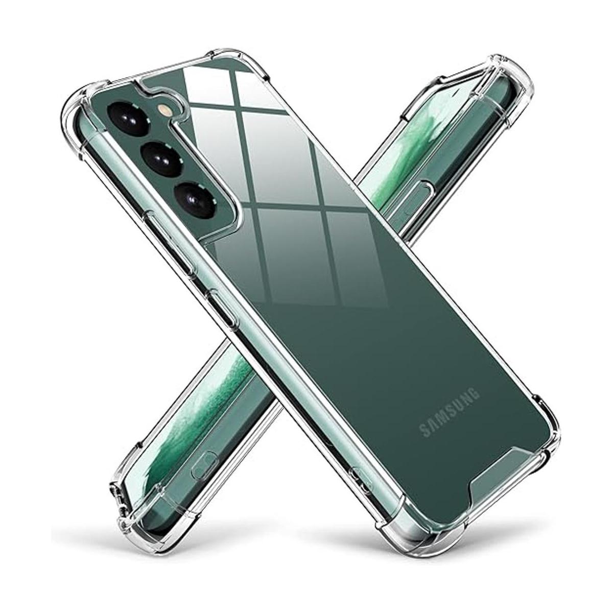 KIOMY Funda protectora para Galaxy S22 transparente a