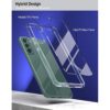 KIOMY Funda protectora para Galaxy S22 transparente a_5