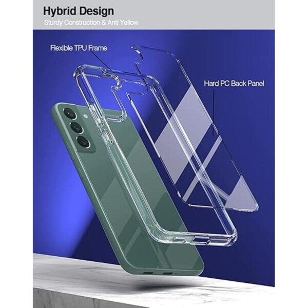 KIOMY Funda protectora para Galaxy S22 transparente a_5