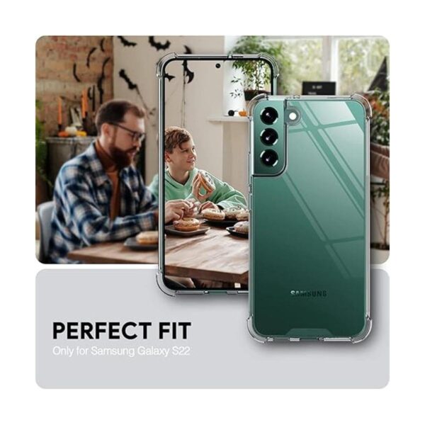 KIOMY Funda protectora para Galaxy S22 transparente a_4