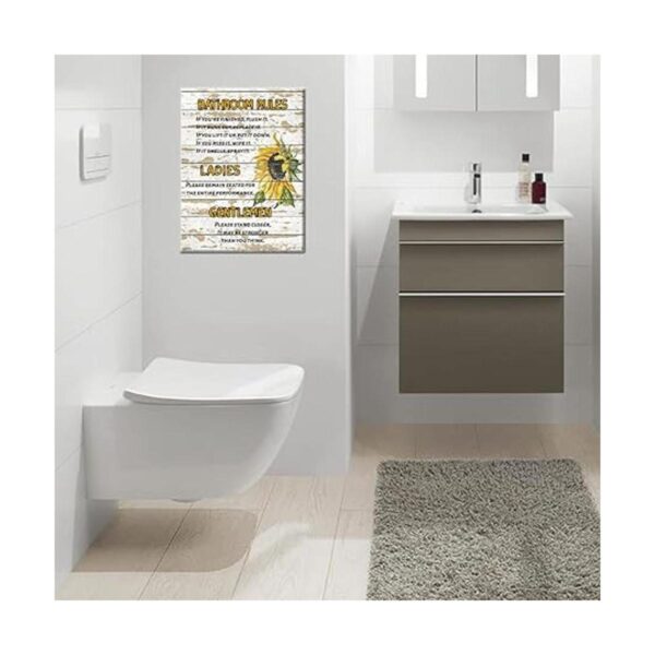 Reglas de baño para damas y caballeros decoración de_5