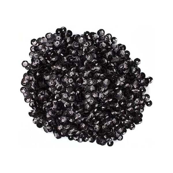 Primo DIY Lentejuelas negras de 0.197 in_1