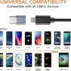 Adaptador USB tipo C JXMOX paquete de 4 Micro USB_6