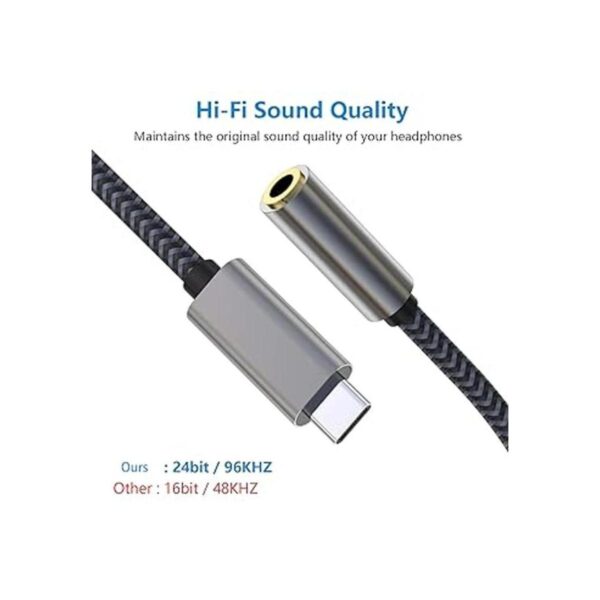 Adaptador de audio USB C a 0.138 in Morelecs USB C a_4