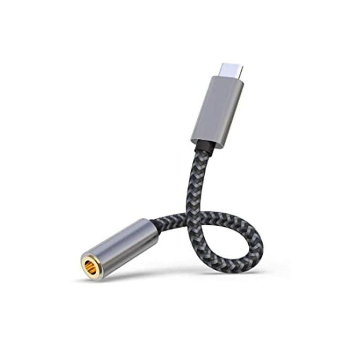 Adaptador de audio USB C a 0.138 in Morelecs USB C a