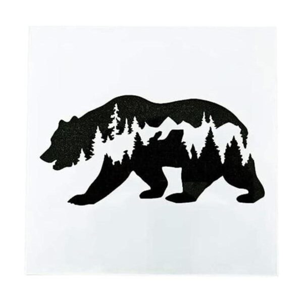 OBUY Forest Bear DIY Craft plantillas huecas para pintura_1