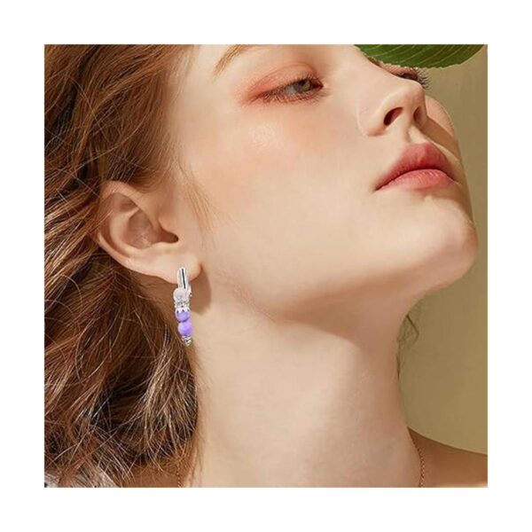 16 piezas de convertidores de aretes con clip parte