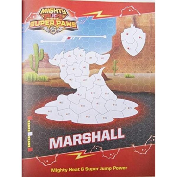 Libros de actividades Pup Patrol Super Paws Marshall_4