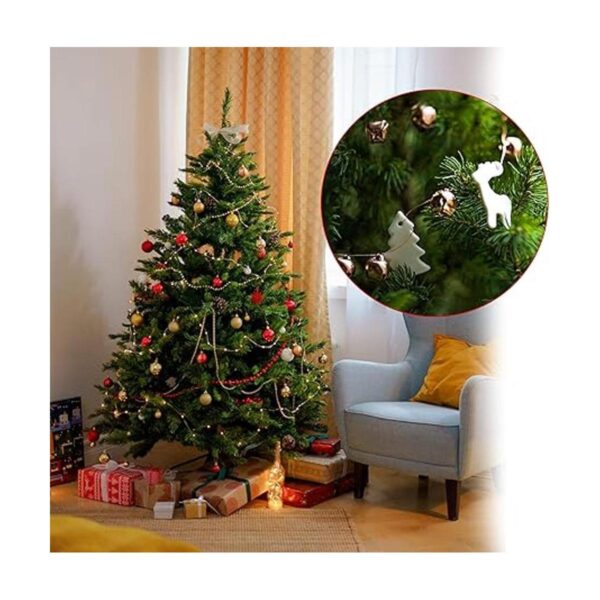 SAVITA 100 campanas de cascabel de Navidad pequeñas_5