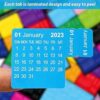 Calcomanías de calendario 2023 pestañas de índice_2