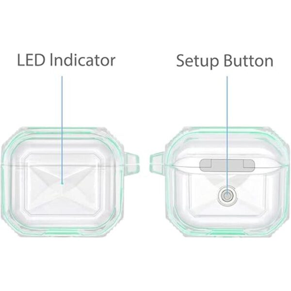 Fingic Compatible con AirPods de 3 generación funda para_3