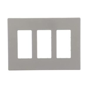 Eaton pjs263sgspl Granito Plateado Diseñador 3Gang_1