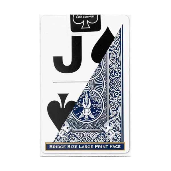 Bicycle Cartas de juego con estampado grande el color_4