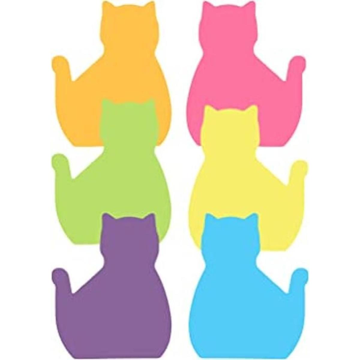 Juego de 360 hojas de notas adhesivas para gatos regalos
