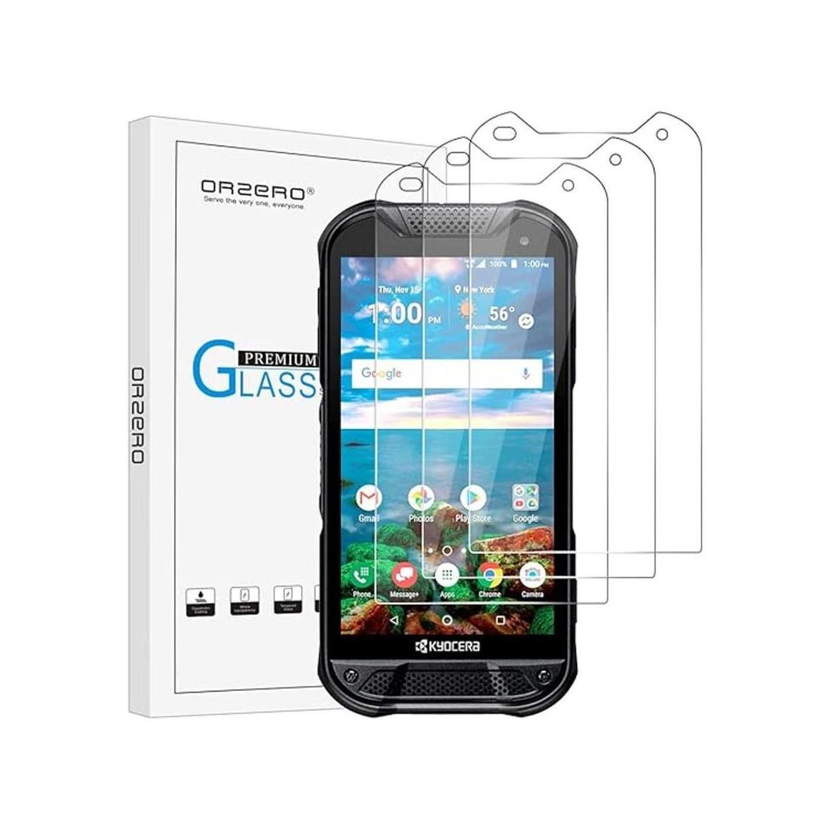 Orzero Protector de pantalla de vidrio templado compatible