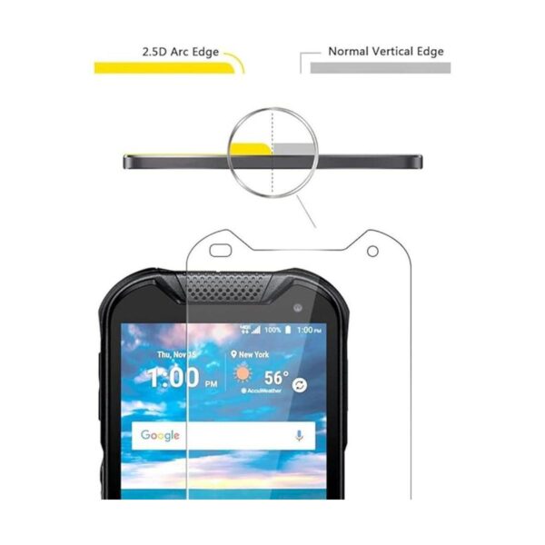 Orzero Protector de pantalla de vidrio templado compatible_3
