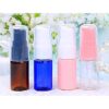 12 botellas vacías de plástico azul sin BPA 0.3 fl oz_3