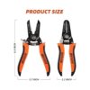 DIFFLIFE 1022 AWG Herramienta de pelacables y herramienta