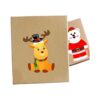 Haz tus propias calcomanías de Navidad para niños
