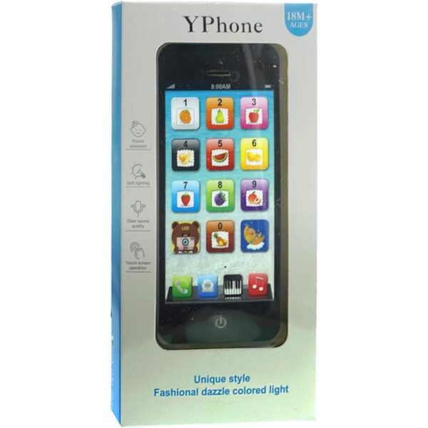 Teléfono celular de juguete Yphone para niños color_2