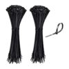 HuaHengHT 200 bridas negras resistentes de 12 pulgadas de