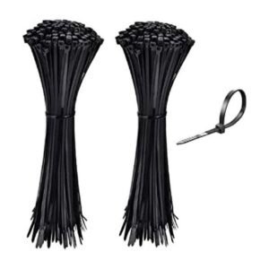 HuaHengHT 200 bridas negras resistentes de 12 pulgadas de