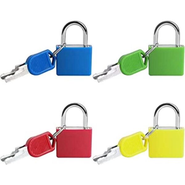 Pengxiaomei 4 piezas de cerradura para maleta mini