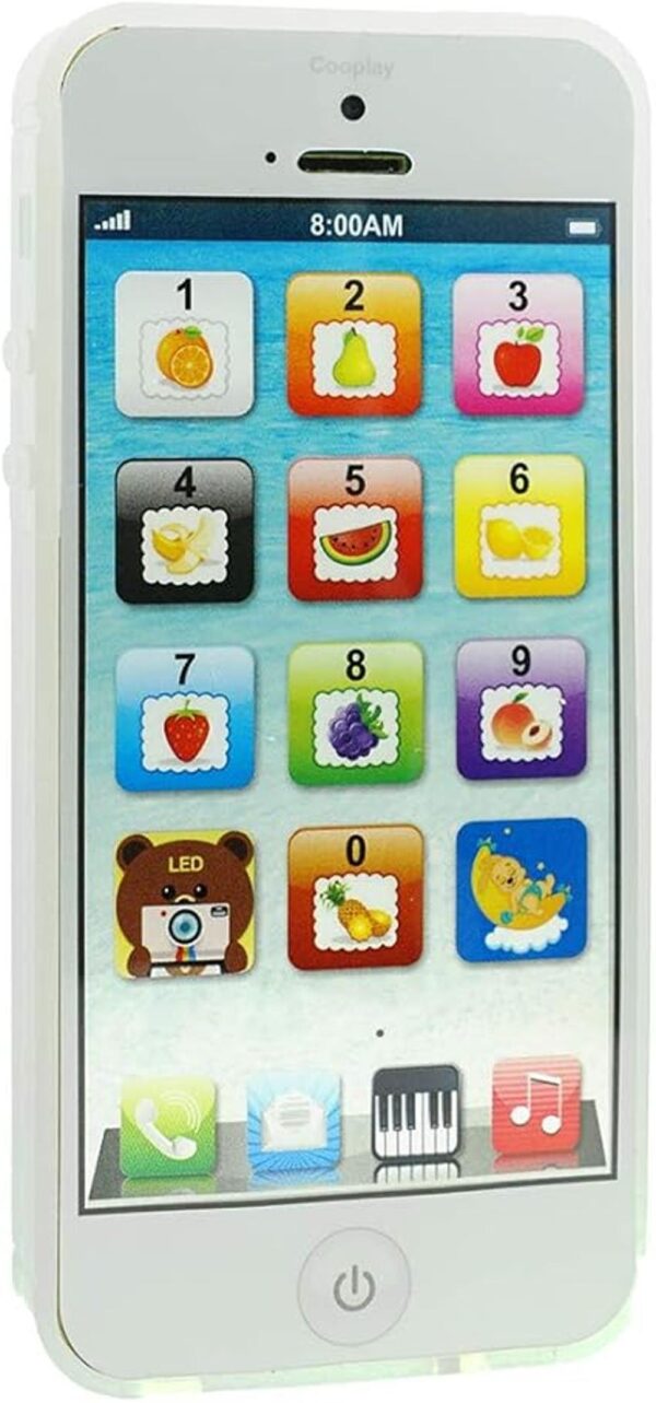 Cooplay Yphone blanco YPhone Niños Reemplazo Teléfono_1